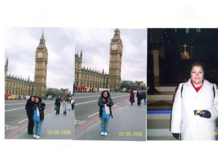 Big Ben in London, and Notredam Cathedral in Paris