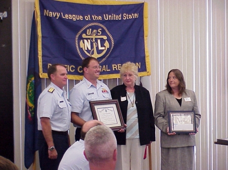 NAVY LEAGUE AWARD FOR 2005