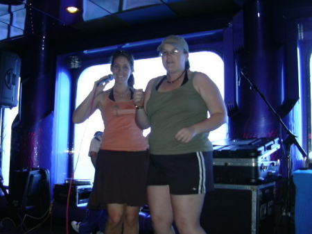 singing in the cruise ship
