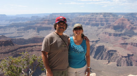 Me & Al, at the Grand Canyon this past summer.