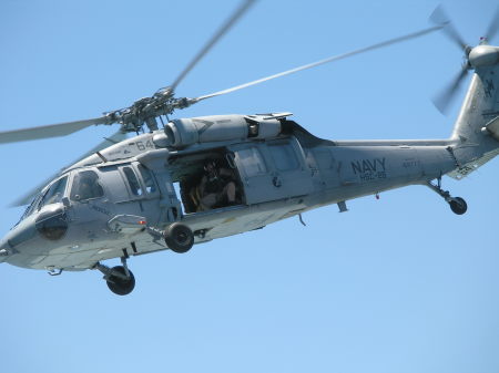 the Navy MH-60S aircraft