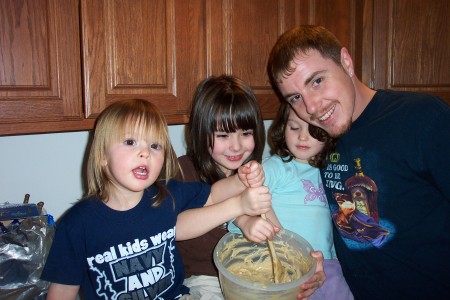 Making cookies