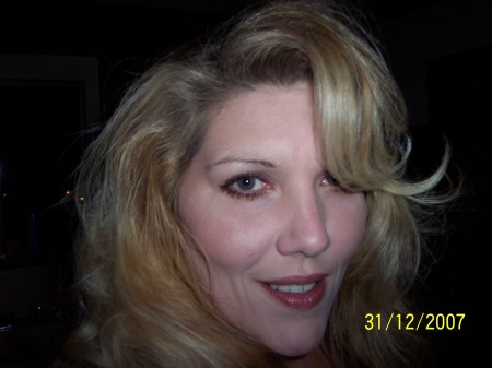 Just me....NYE 2008...before the party!