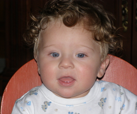 Reed at 9 Months Before Haircut