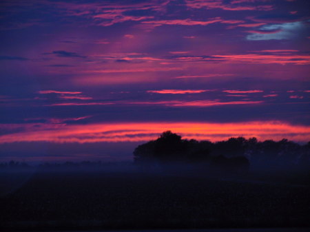 Sunset in the Midwest