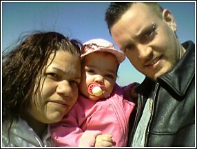 Me, Eddie and Our daugther Elena