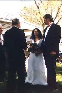 The ceremony, May 4, 1998