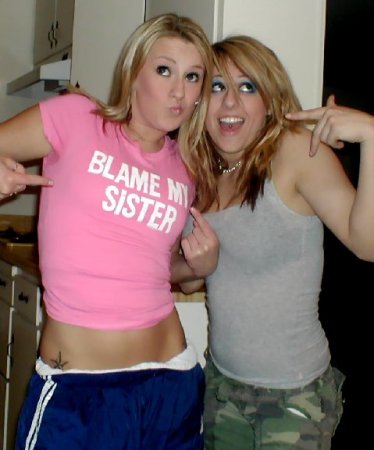 Lauran and her sister Tiffany