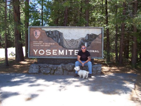 Sparky and I at Yosemite