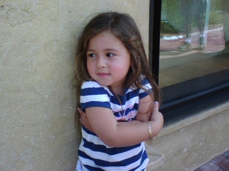 My little princess (Alexis).