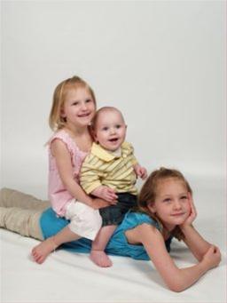 My kids! Hannah 6, Mattie 4 & Jaxson 8 mos.!