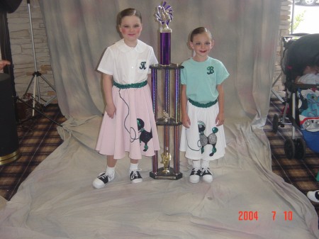 Katie and Friend National Championship