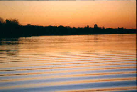 "A Peaceful Lake."