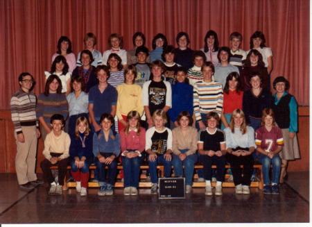 Westview 1982 - Carolyn's Class pic