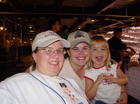 Samantha, Alli, and I - Go Mets!