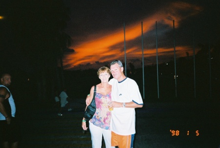 My husband and I in Cancun 2005