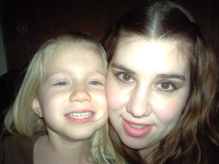Me and my daughter, Cevina.