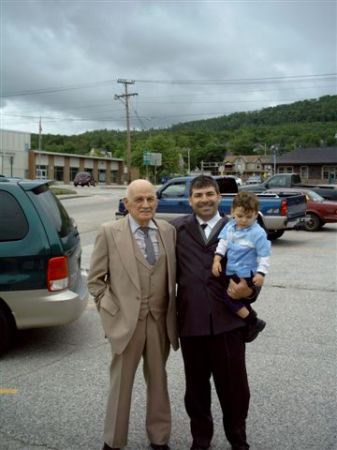 My Gramps, My handsome husband and my little man