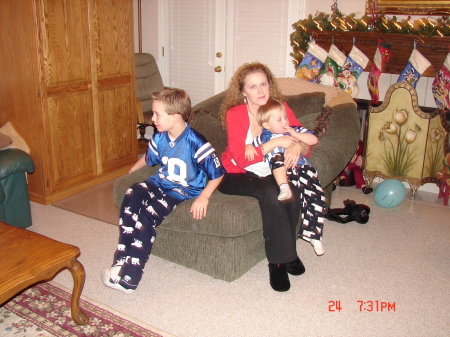My wife Lisa and boys Connor and Collin