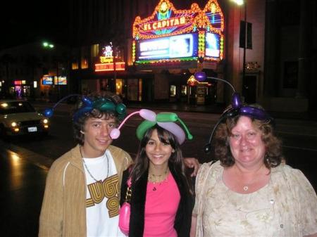 Me and my son Matt and Victoria in NY