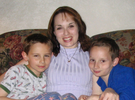 Me and my sons May 2005