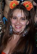 Me at my most recent bellydance show.