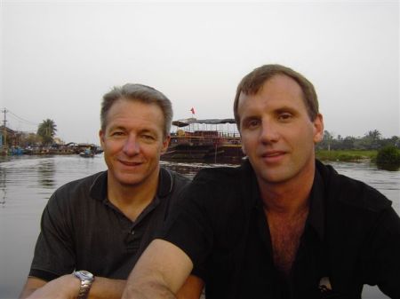 Traveling with my best friend in Hoi An, Vietnam 2004