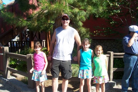 disneyland with my daughters