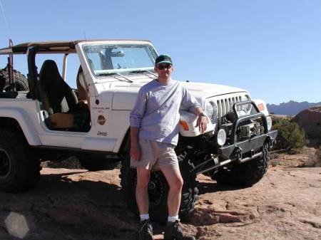 PC next to 'The Mule' in Moab