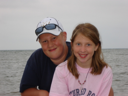 Kaleb and Savannah - U.P. Summer 2007