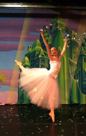 our daughter Kelsey - age 12 - Christmas performance December 2005