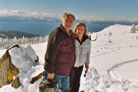 The Hubby & I in Tahoe '05