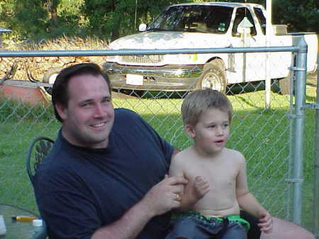 Son in Law, Chris and Grandson, Jonathan Cranfill