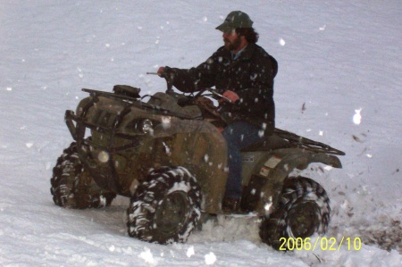 4 wheeling in the snow 02-10-06