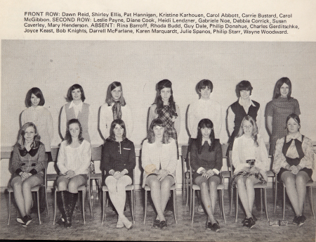 1970 Classroom Photo