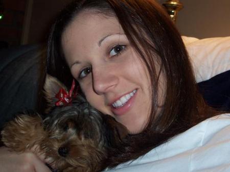 My puppy and me