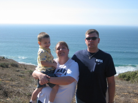 family at Torrey Pines