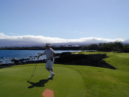 Golfing on The Big Island