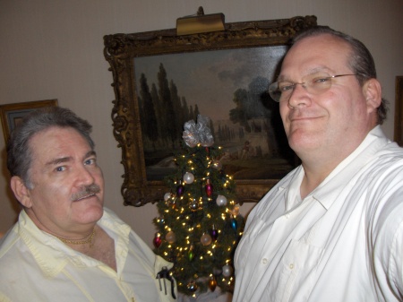 My older brother, Phil is on the left.