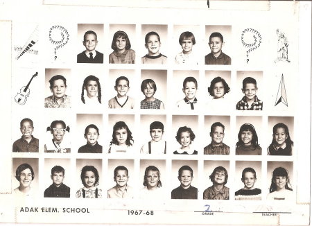 Douglas Evans' album, second grade