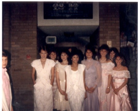 A bunch of foxy ladies! at MHS choir concert '88