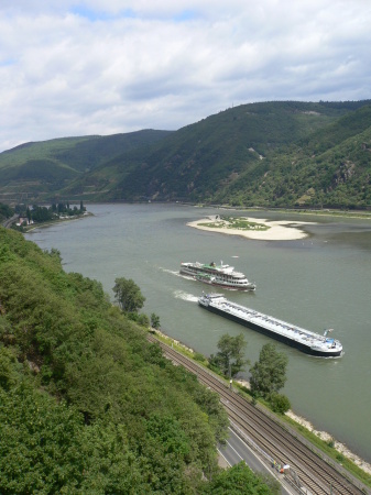 Germany overlooking the Rhein River