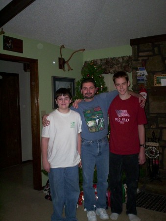 Dustin, Jeff and Eric-Christmas 2004