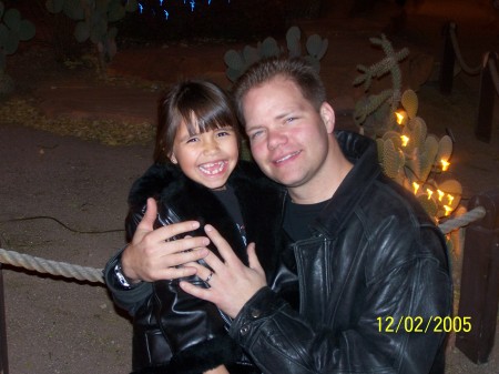 Sarah and Dad Dec. 2005