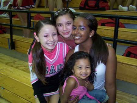 Janessa & Cousin Aubri (Cheer Competition)