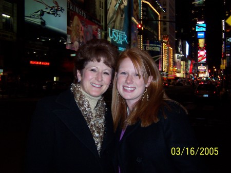 Me and my beautiful daughter Kristen in New York 2005