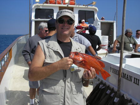 Fishing off of San Diego, CA