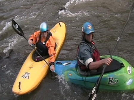 Kayaking Rio Grande in New MExico