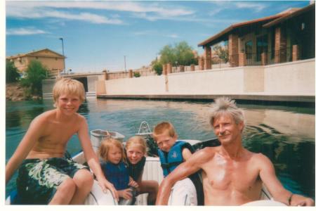 Boating on Lake Havasu 2005