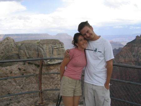 grand canyon and soaked!